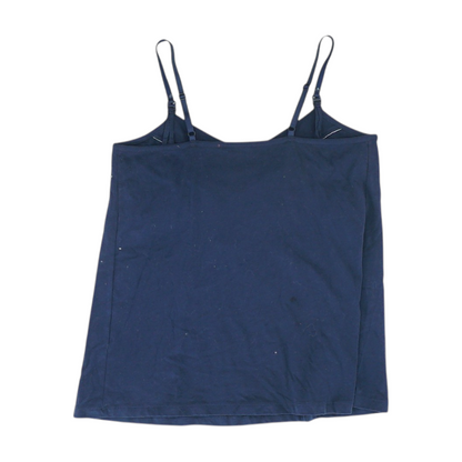 Navy Solid Pajama Top