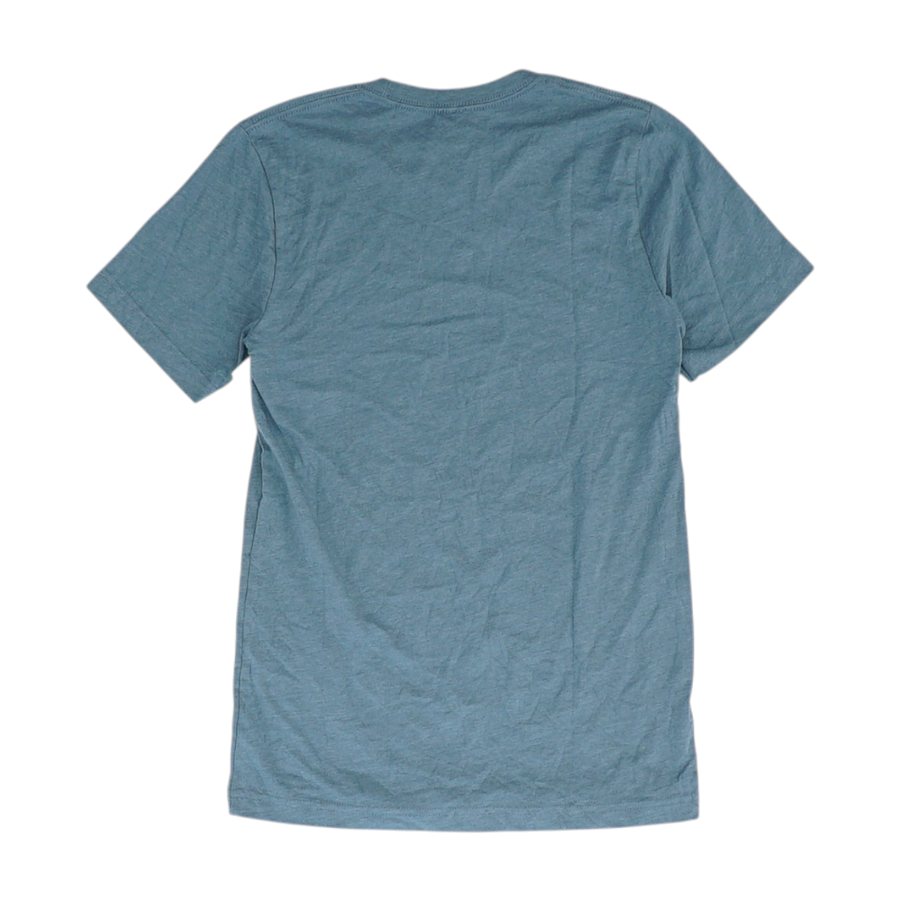 Blue Solid T-Shirt