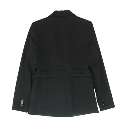 Black Solid Blazer