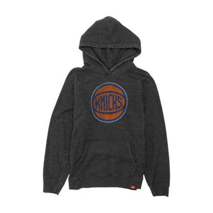Sportiqe Apparel Co Gray New York Knicks Solid Hoodie Pullover – Image 1