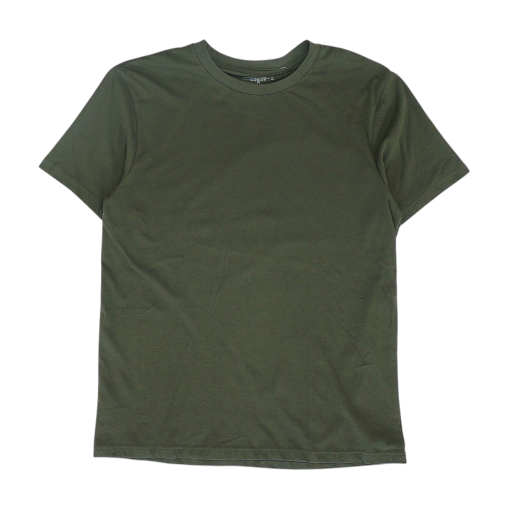Green Solid T-Shirt