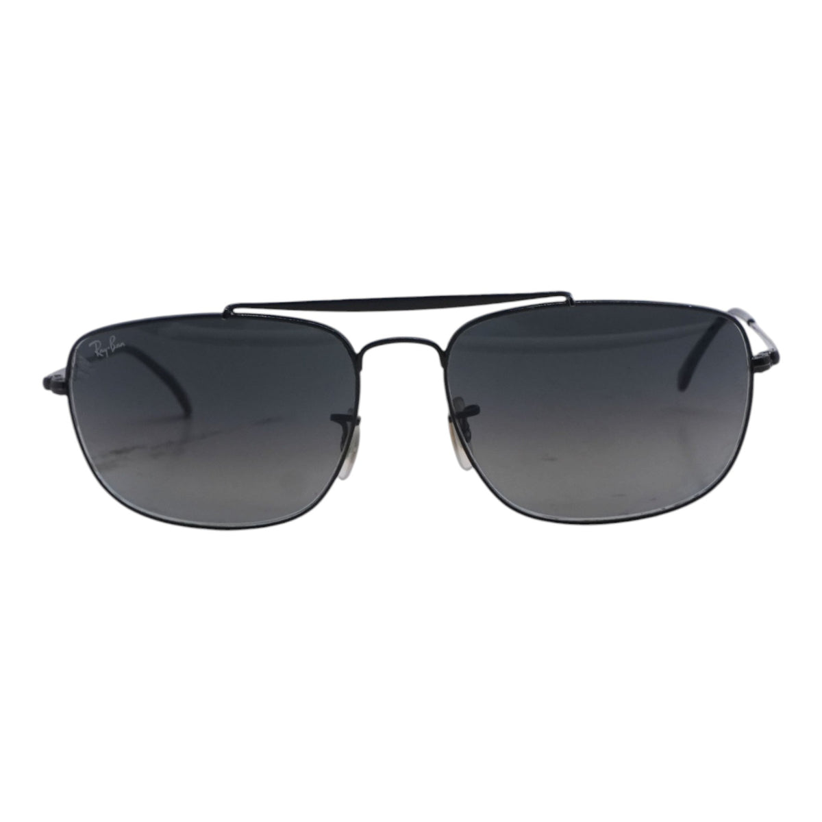 Black The Colonel Aviator Sunglasses