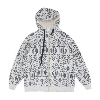 Beige Abstract Jacket