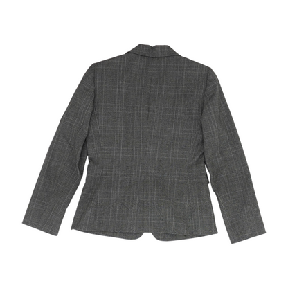 Gray Plaid Blazer