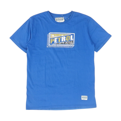 Blue Solid T-Shirt