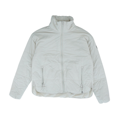 Beige Solid Jacket