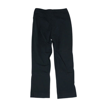 Black Solid Chino Pants
