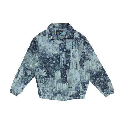 Vintage Gray Abstract Jacket