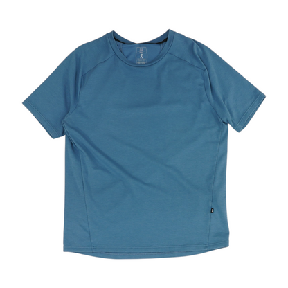 Blue Solid Active T-Shirt