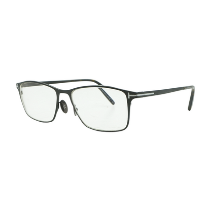 Black Square Prescription Eyewear