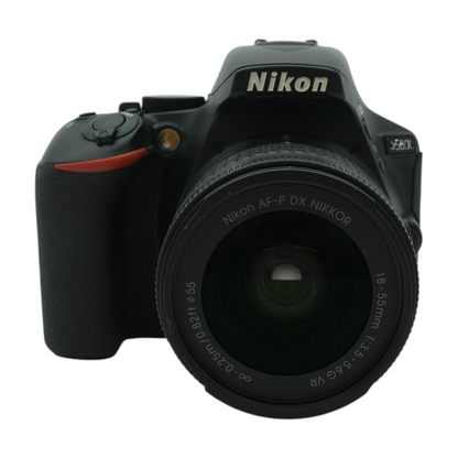 D5600 DSLR Camera with Nikkor 18-55mm f/3.5-5.6 G VR Lens