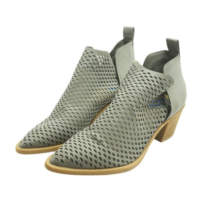 Gray Ankle Boots