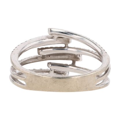 1/2 ctw 14K White Gold Diamond Fashion Ring