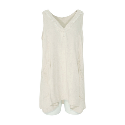 Beige Mini Dress