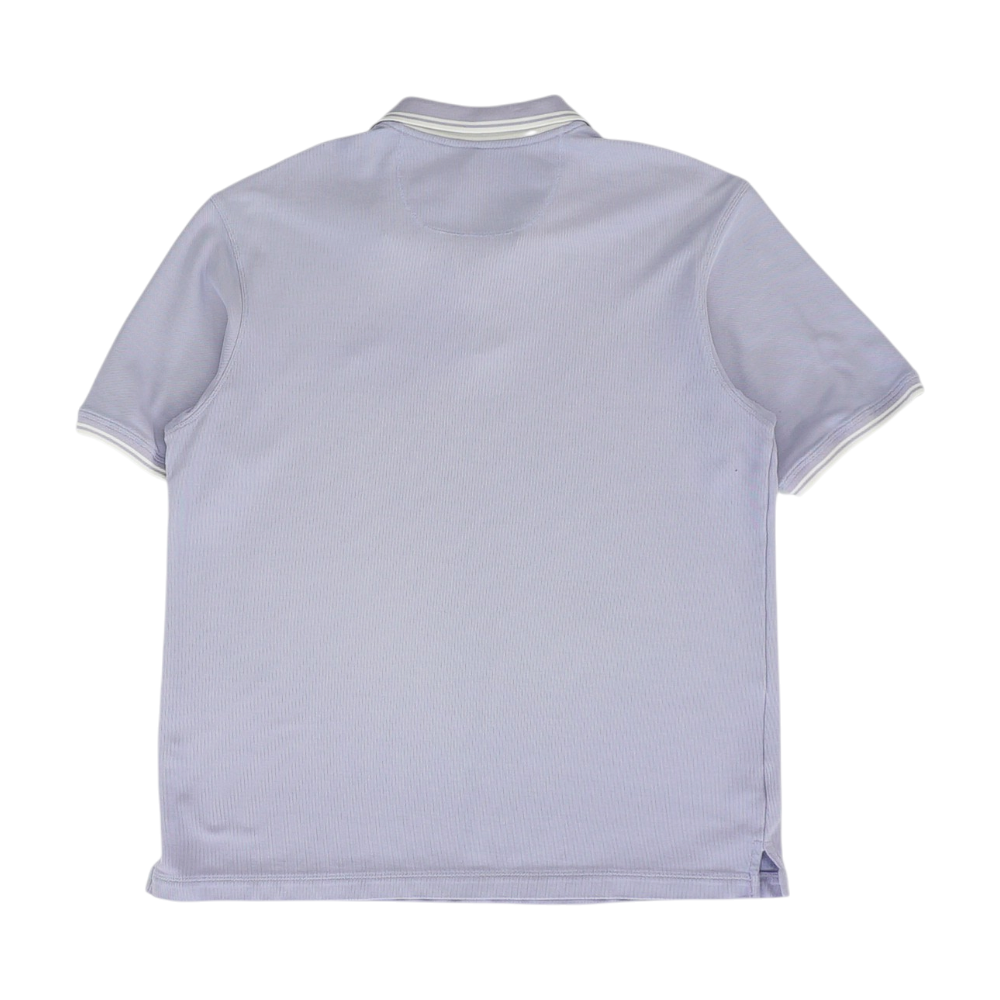 Lavender Solid Short Sleeve Polo