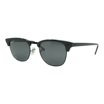 Black Clubmaster Browline Sunglasses