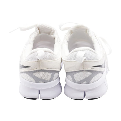 Free Run White Athletic Shoes