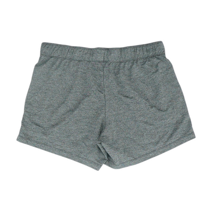 Black Solid Active Shorts