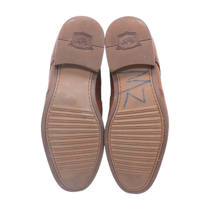 Brown Lace-Up Dress Shoes