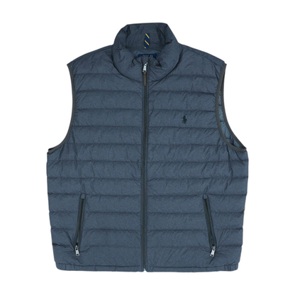 Gray Solid Active Vest