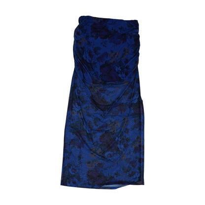 Blue Midi Skirt