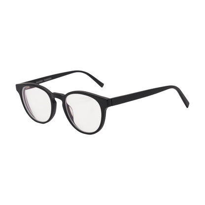 Black Percey W Round Prescription Eyewear