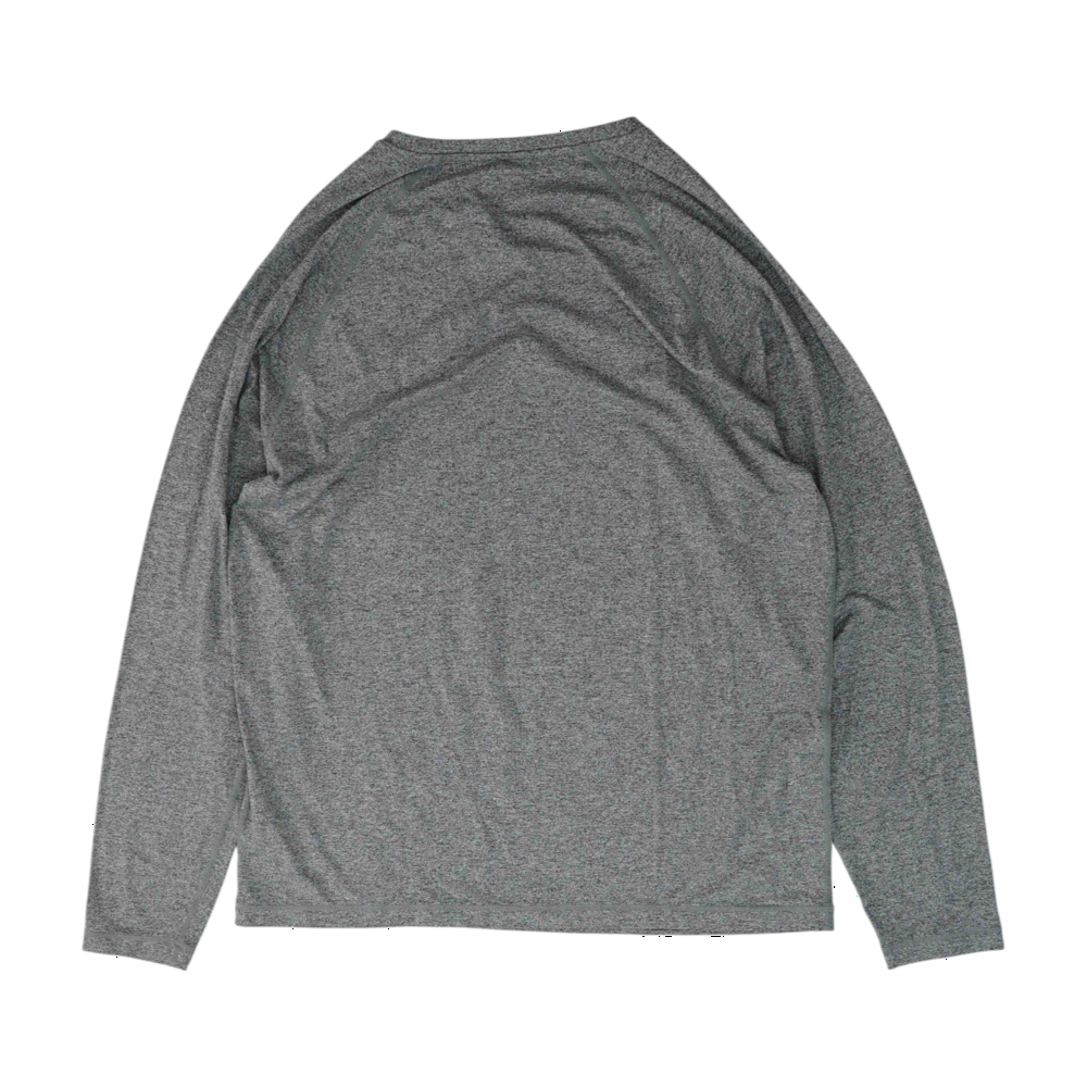 Gray Solid Active T-Shirt
