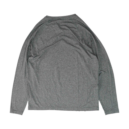 Gray Solid Active T-Shirt