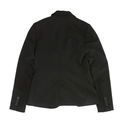 Black Solid Blazer