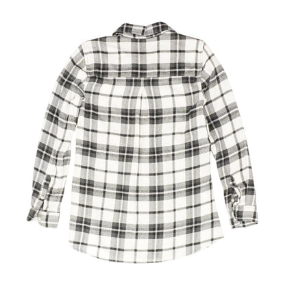 Gray Plaid Pullover