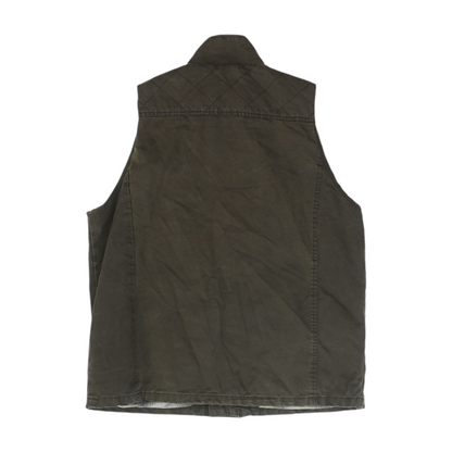 Brown Solid Vest