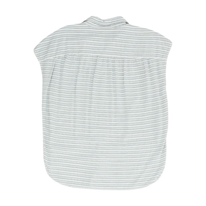 White Striped Button Down