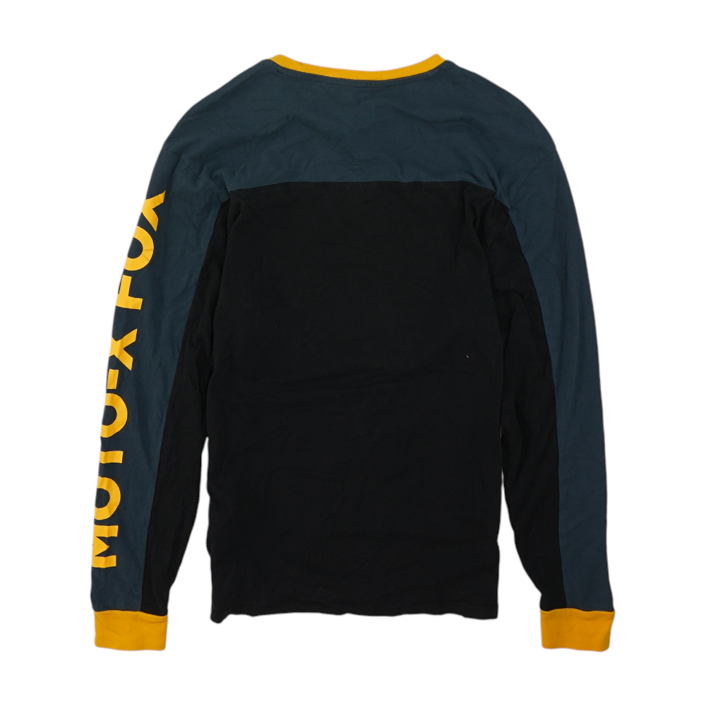 Black Color Block T-Shirt