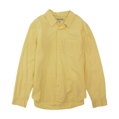 Yellow Striped Long Sleeve Button Down