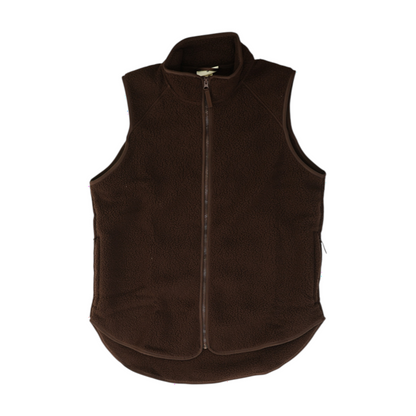 Brown Solid Vest