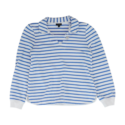 White Striped Blouse