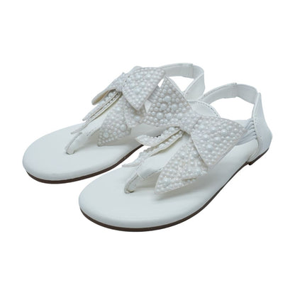 Lila White Sandals