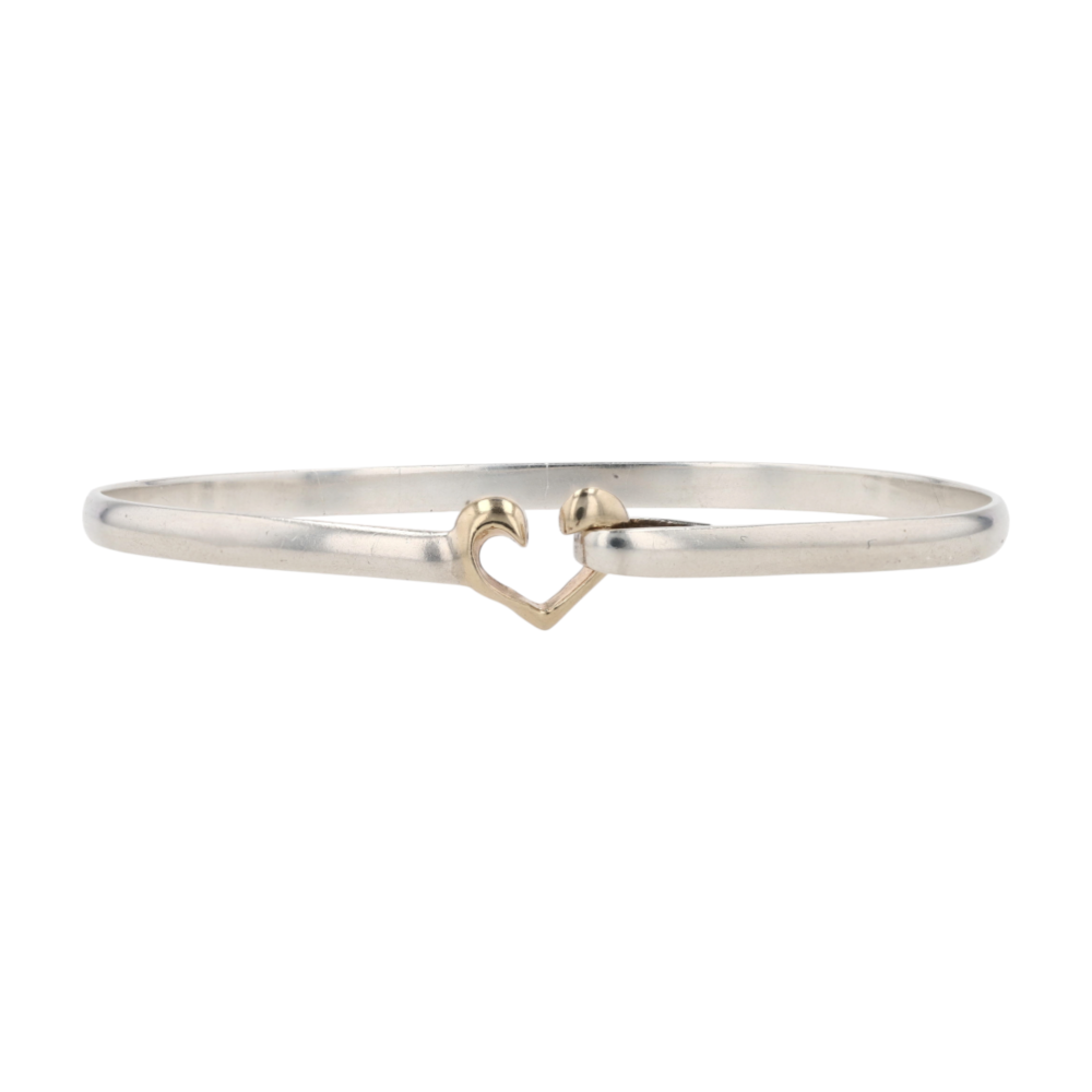 The Caribbean Bracelet Company Sterling Silver Bangle Bracelet – Image 1