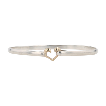 The Caribbean Bracelet Company Sterling Silver Bangle Bracelet – Image 1