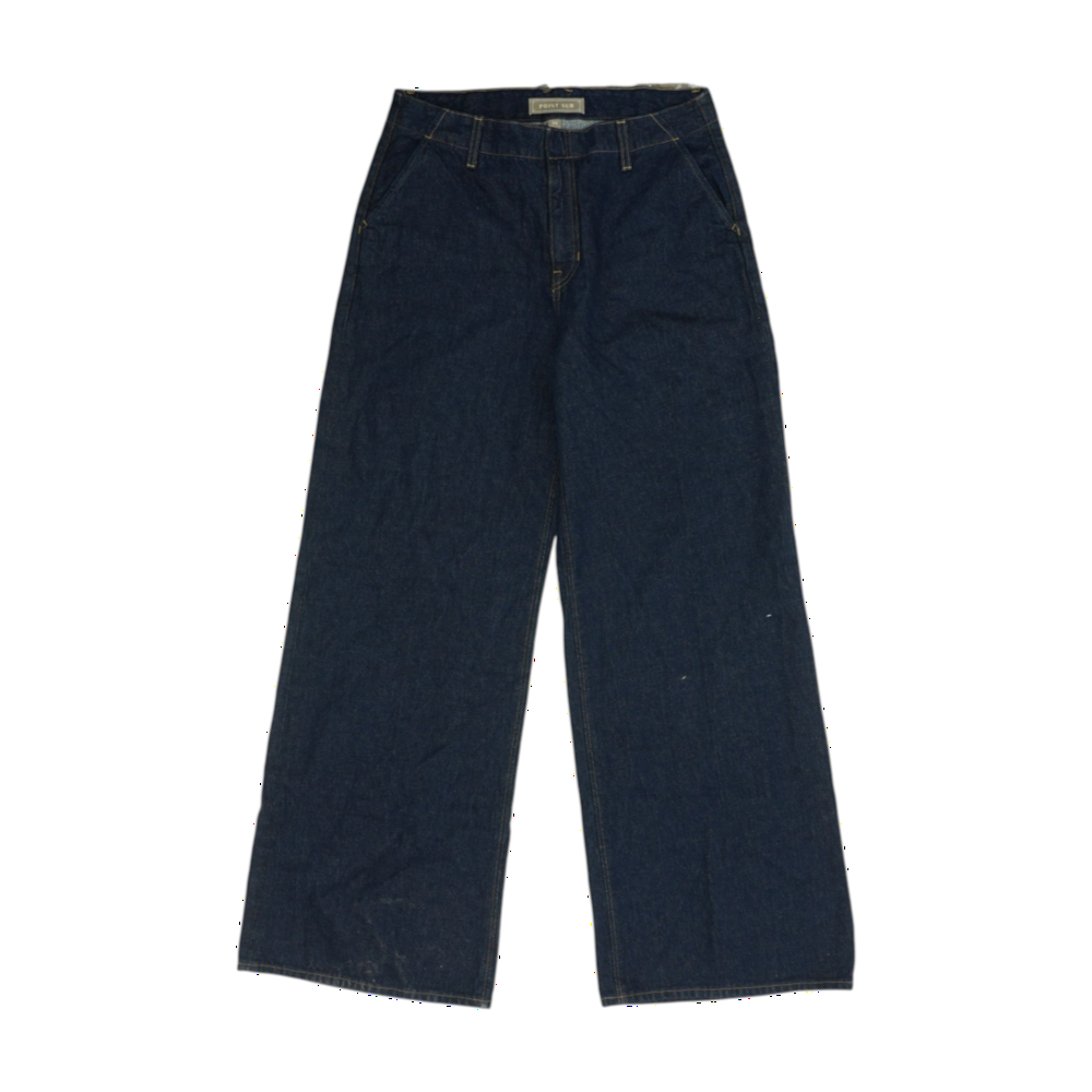 Point Sur Denim Blue Wide Leg Jeans – Image 1
