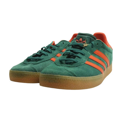 Green Suede Athletic Shoes
