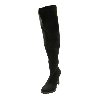 Black Knee High Boots