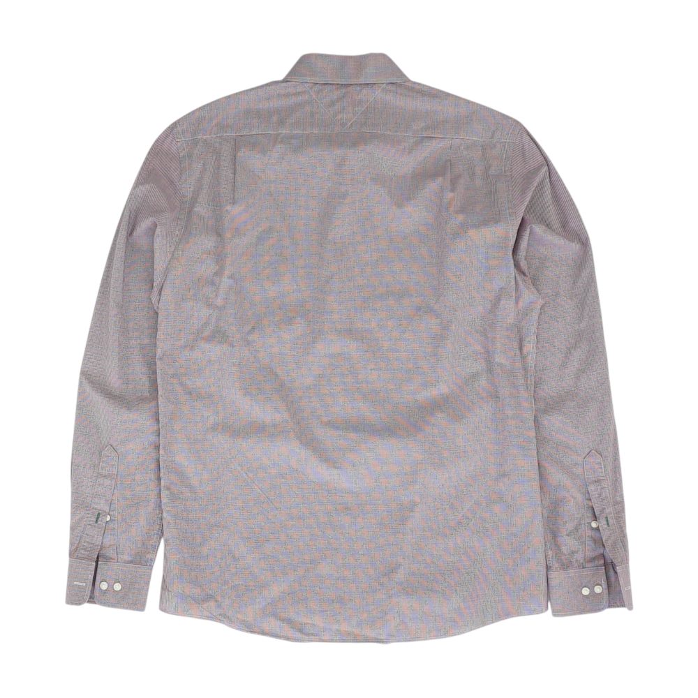 Red Check Long Sleeve Button Down