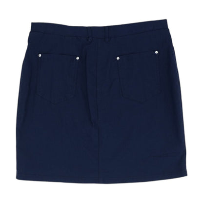 Navy Mini Skirt