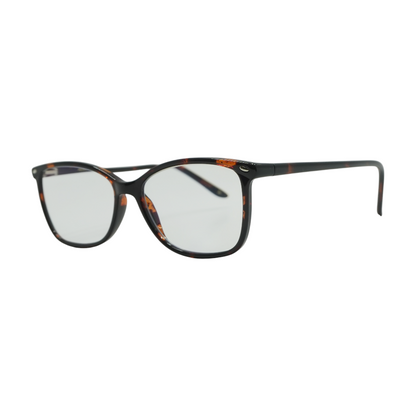 Tortoise 35-000407 Square Prescription Eyewear