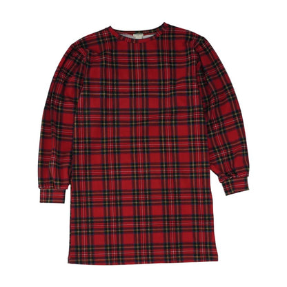 Red Plaid Dress