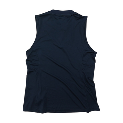 Navy Abstract Blouse
