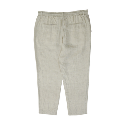 Beige Regular Pants
