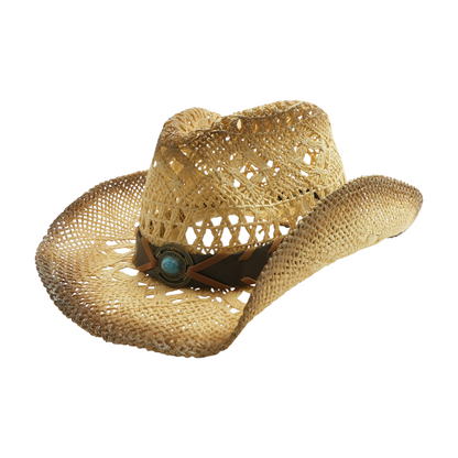 Beige Western Hat