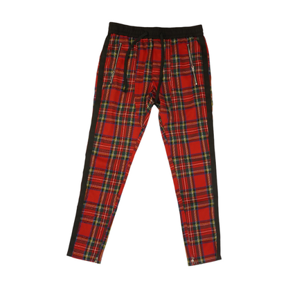 Red Plaid Pants